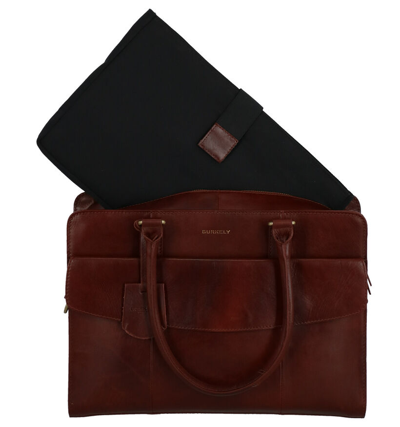 Burkely Edgy Eden Sac Professionnel en Marron en cuir (260935)