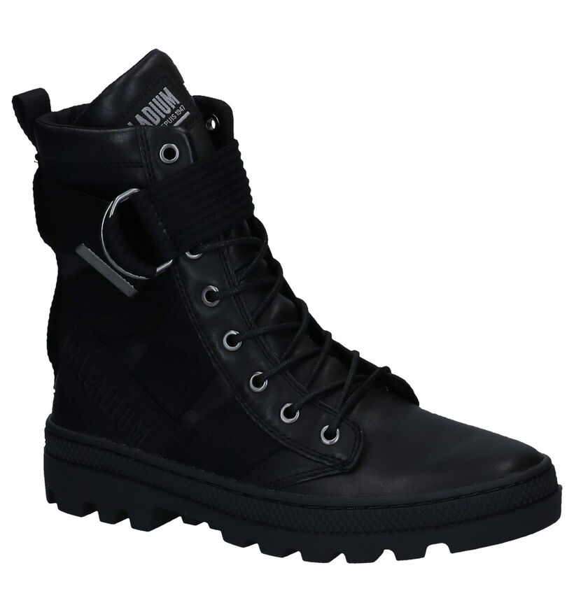 Palladium Pallabosse Bottines en Noir en cuir (294994)