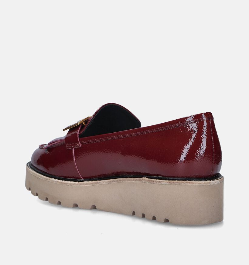 Nathan-Baume Chaussures à enfiler en Bordeaux pour femmes (348008)