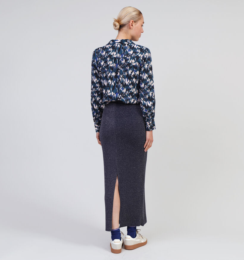 Pieces Lina Blauwe Lange rok voor dames (342969)
