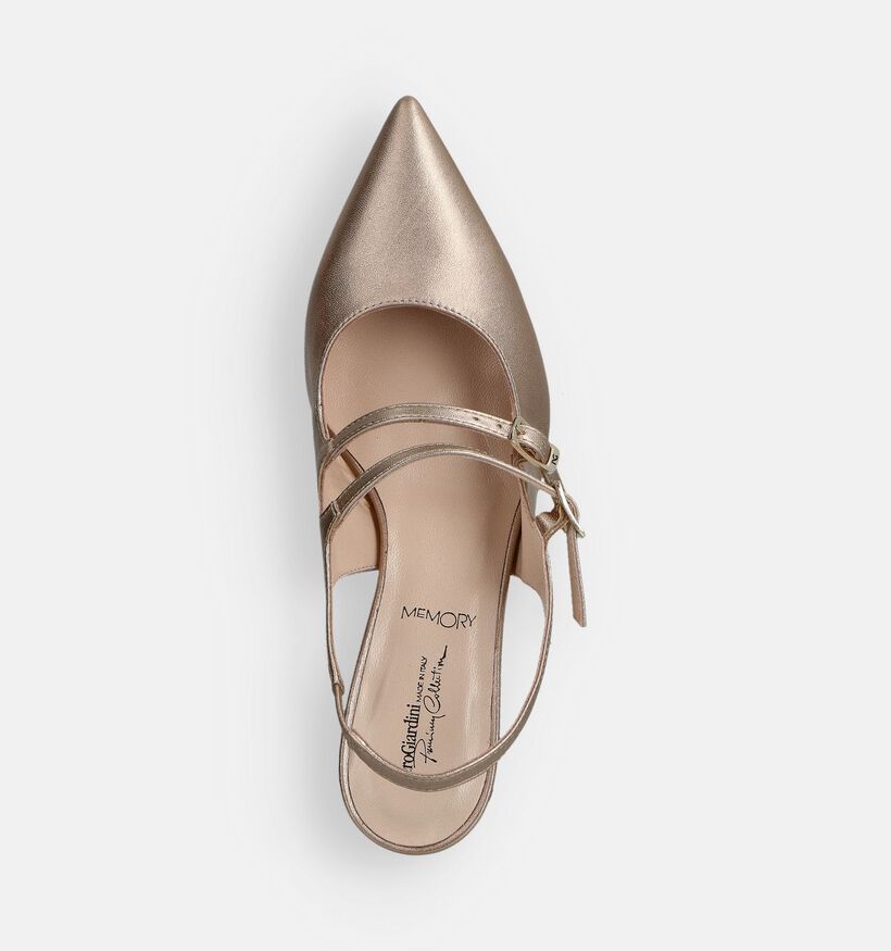 NeroGiardini Gouden Slingback Pumps voor dames (370761)