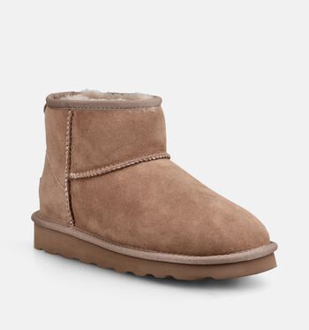 Laurent David Boots Marron/Taupe