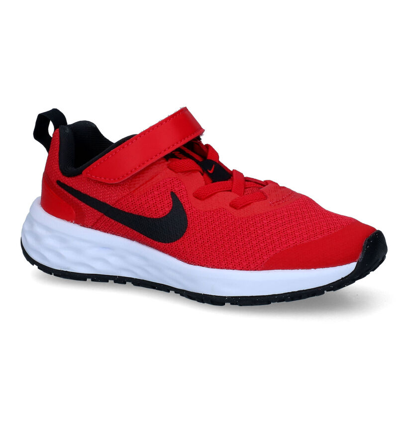 Nike Revolution 6 PS Zwarte Sneakers in stof (325355)