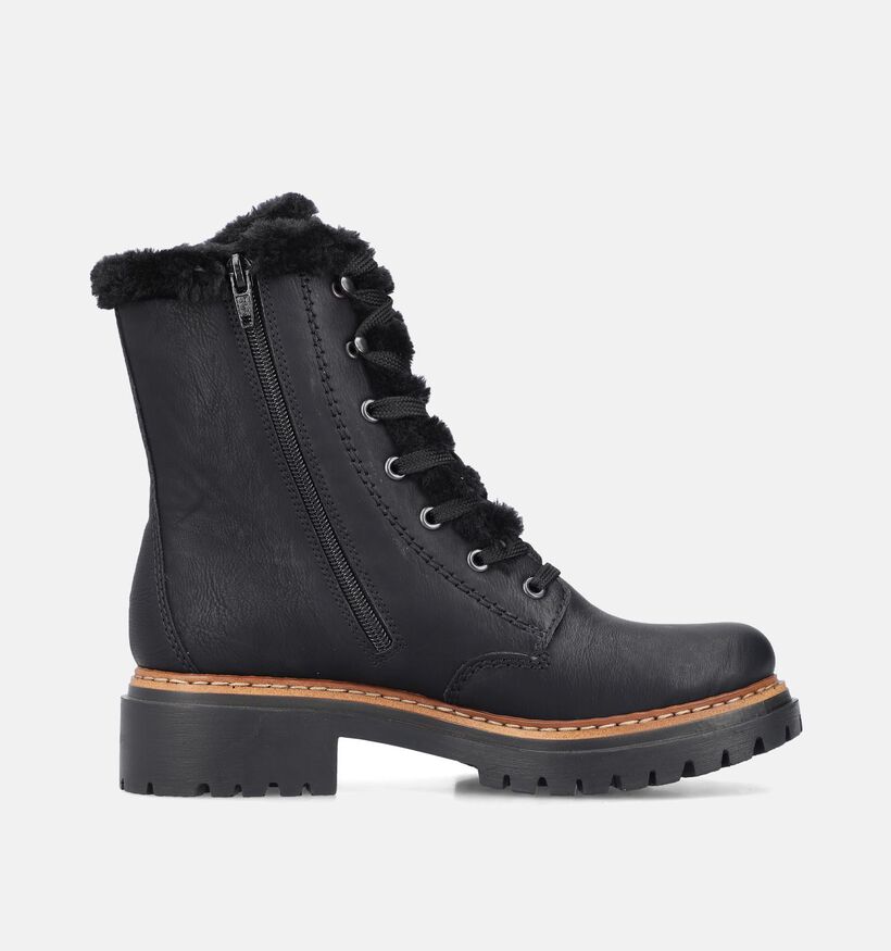Rieker Boots à lacets en Noir pour femmes (347431)