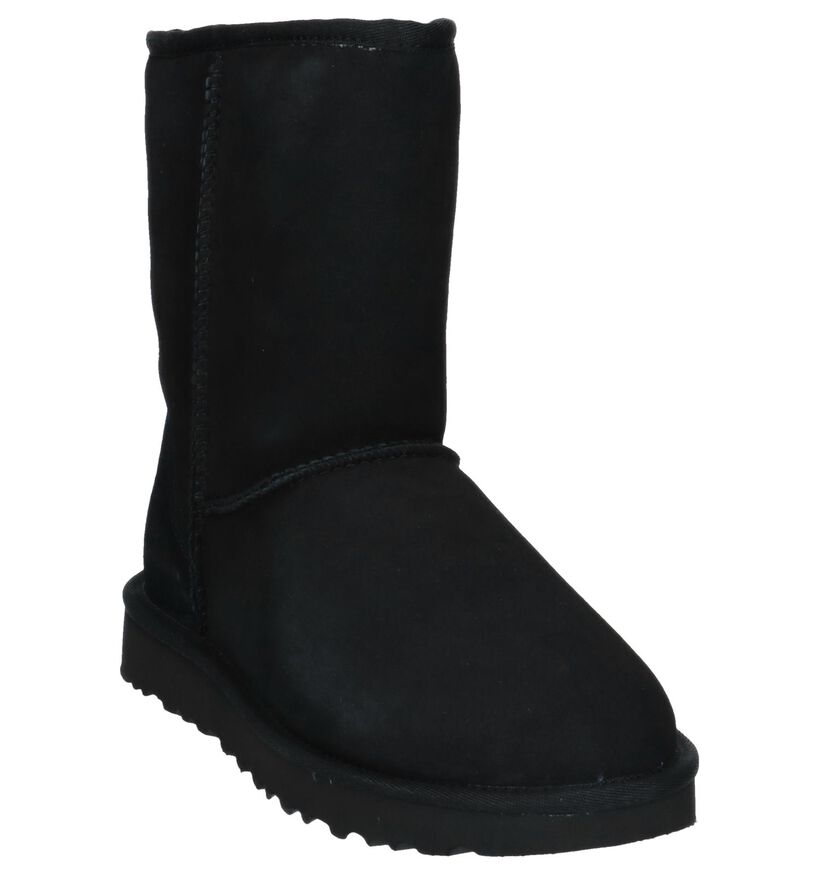 UGG Classic Short Bottes en Cognac en nubuck (313768)