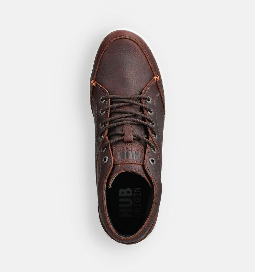 Hub Kingston 2.1 Boots à lacets en Marron pour hommes (363636) - pour semelles orthopédiques