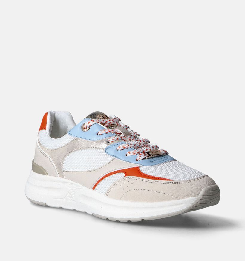 Mexx Roco Plump Baskets casual en Ecru pour femmes (353405) - pour semelles orthopédiques