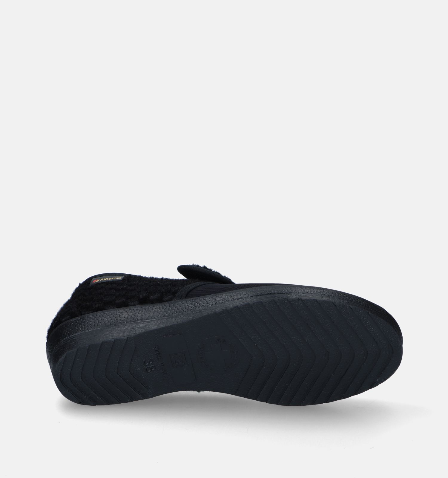 Alberola Zwarte Pantoffels Dames Pantoffels Online op TORFS.BE