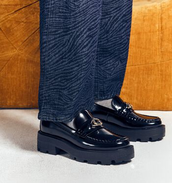 Guess Chaussures plates Noir