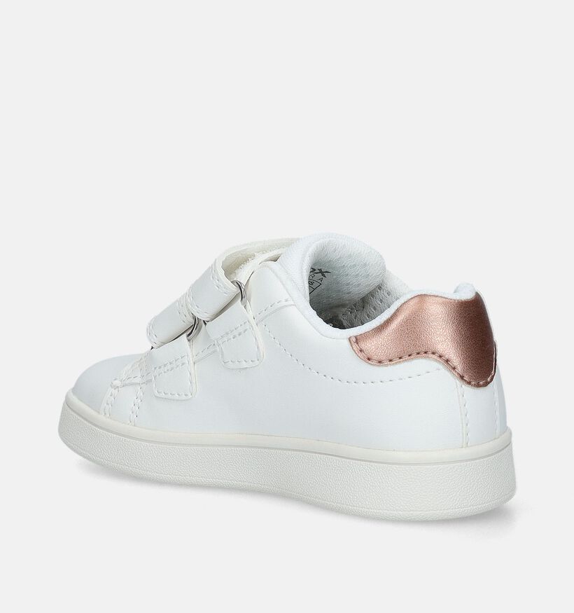 Geox Eclyper Witte Sneakers voor meisjes (335794) - geschikt voor steunzolen