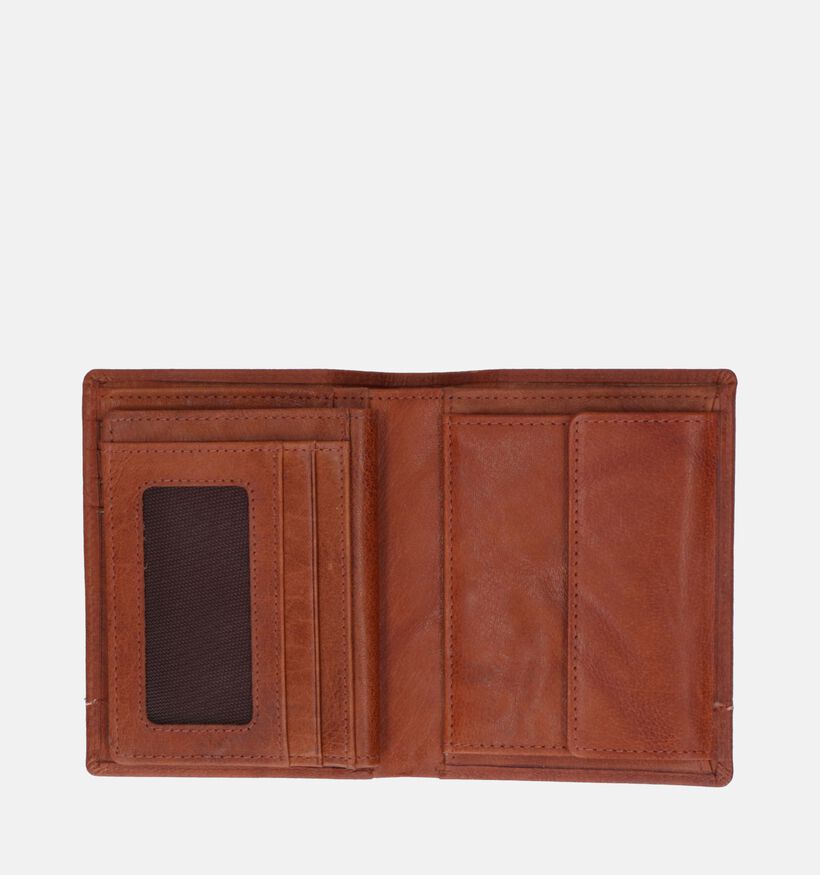 Maverick Portefeuille en Cognac pour hommes (365802)