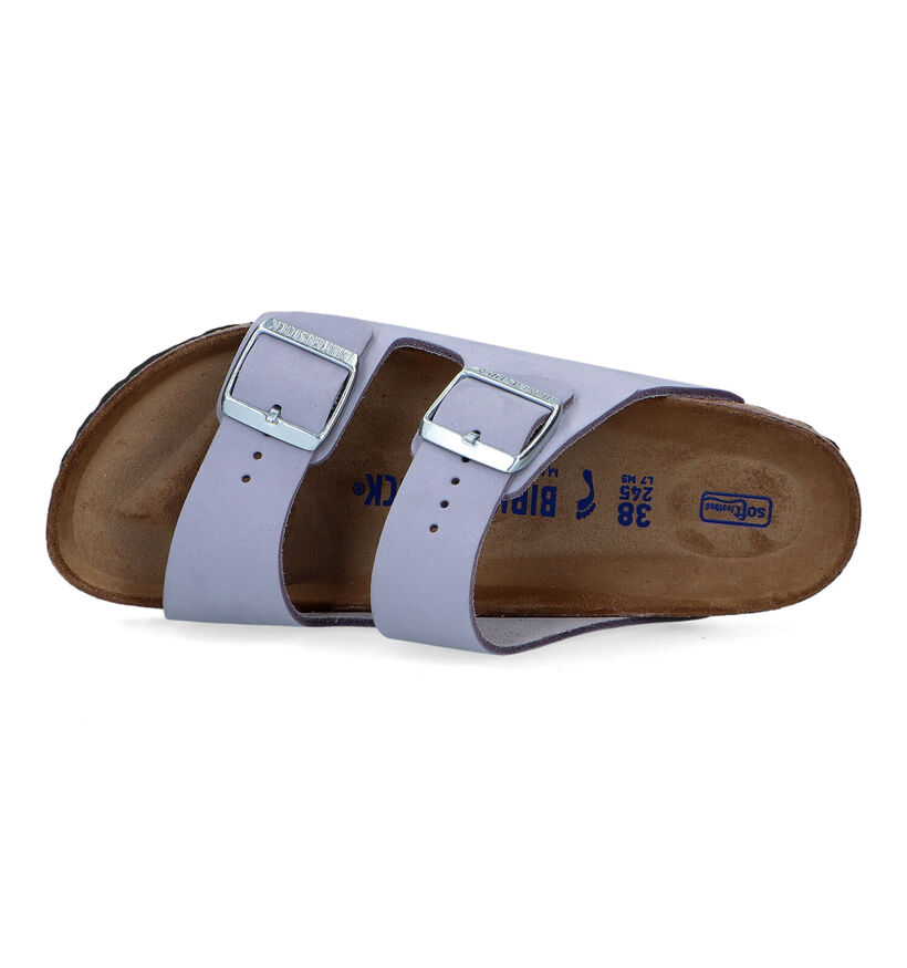 Birkenstock Arizona Paarse Slippers voor dames (322541)