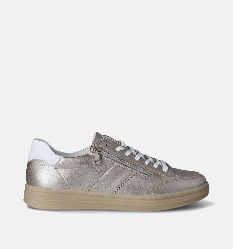 Remonte Gouden Sneakers voor dames (351218) - geschikt voor steunzolen