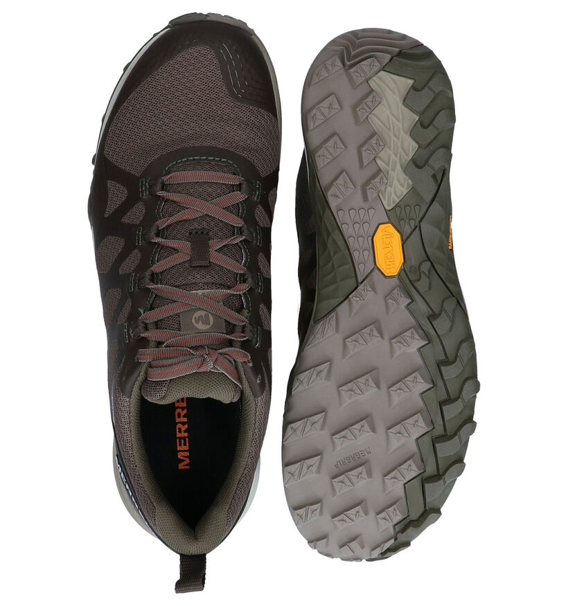 Merrell Siren 3 GTX Zwarte Wandelschoenen voor dames (310223) - geschikt voor steunzolen