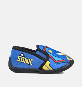 Sonic Pantoufles Bleu