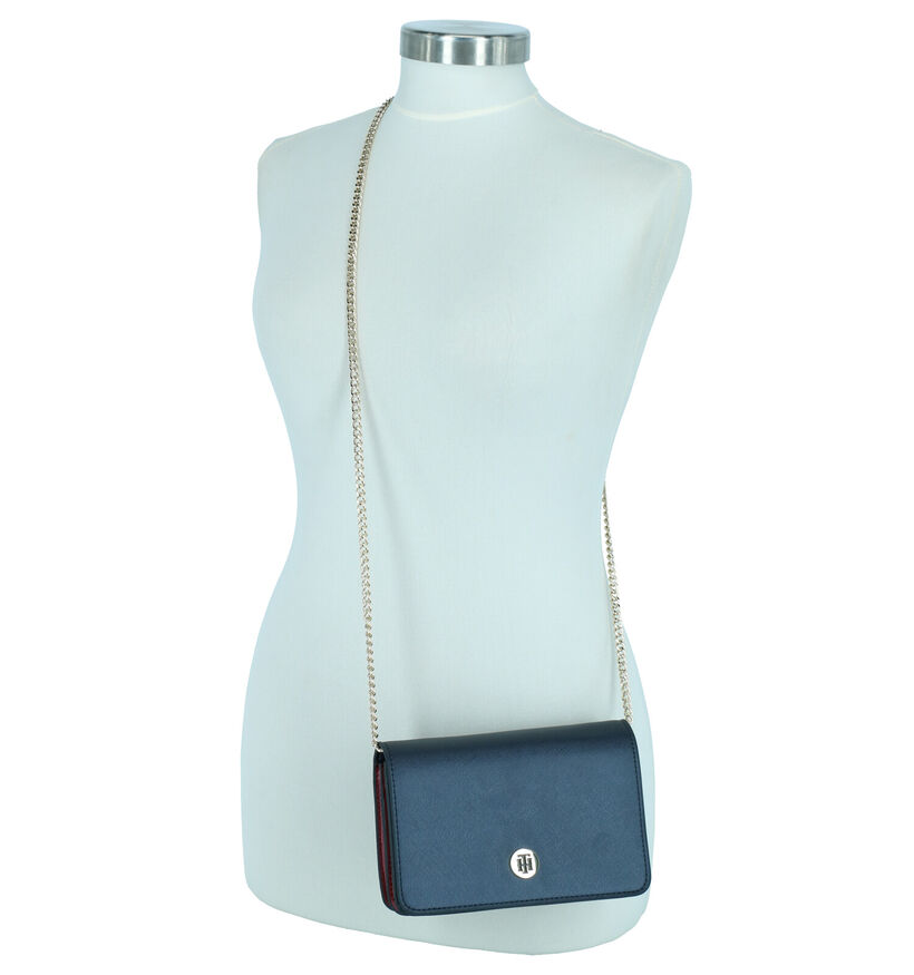 Tommy Hilfiger Honey Sac porté croisé en Bleu en simili cuir (256965)