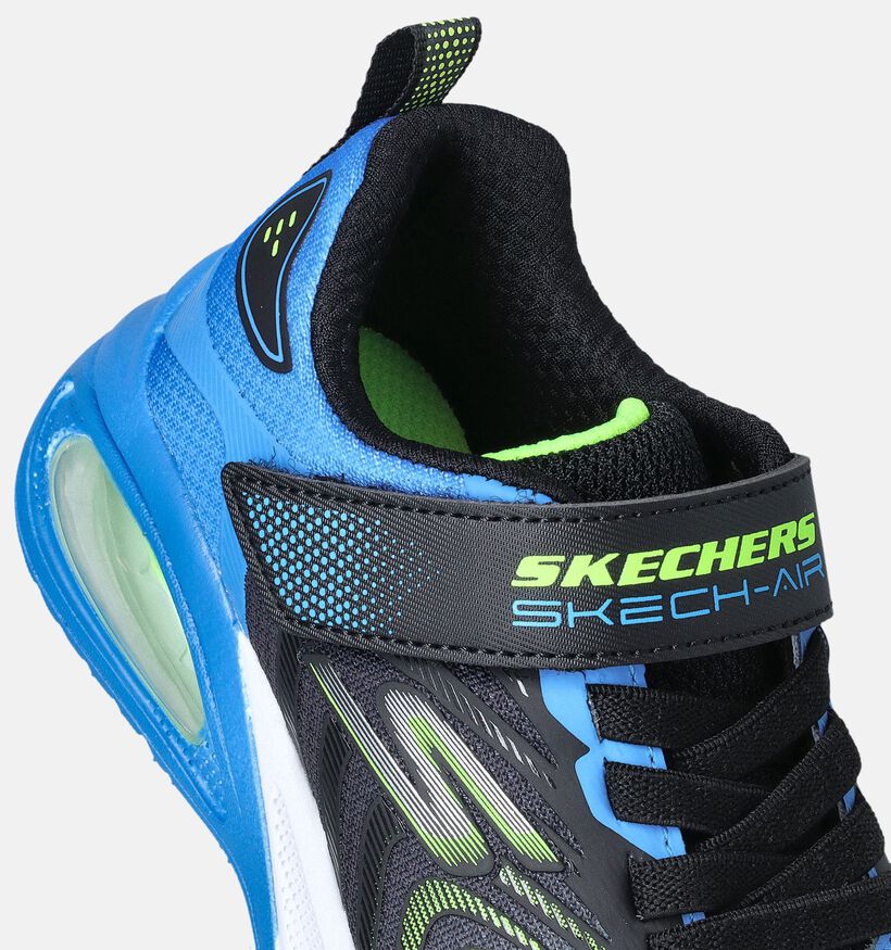 Skechers Microspec Max Advance Baskets en Noir pour garçons (361580)