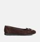 Tamaris Donkerbruine Ballerina's voor dames (360578)