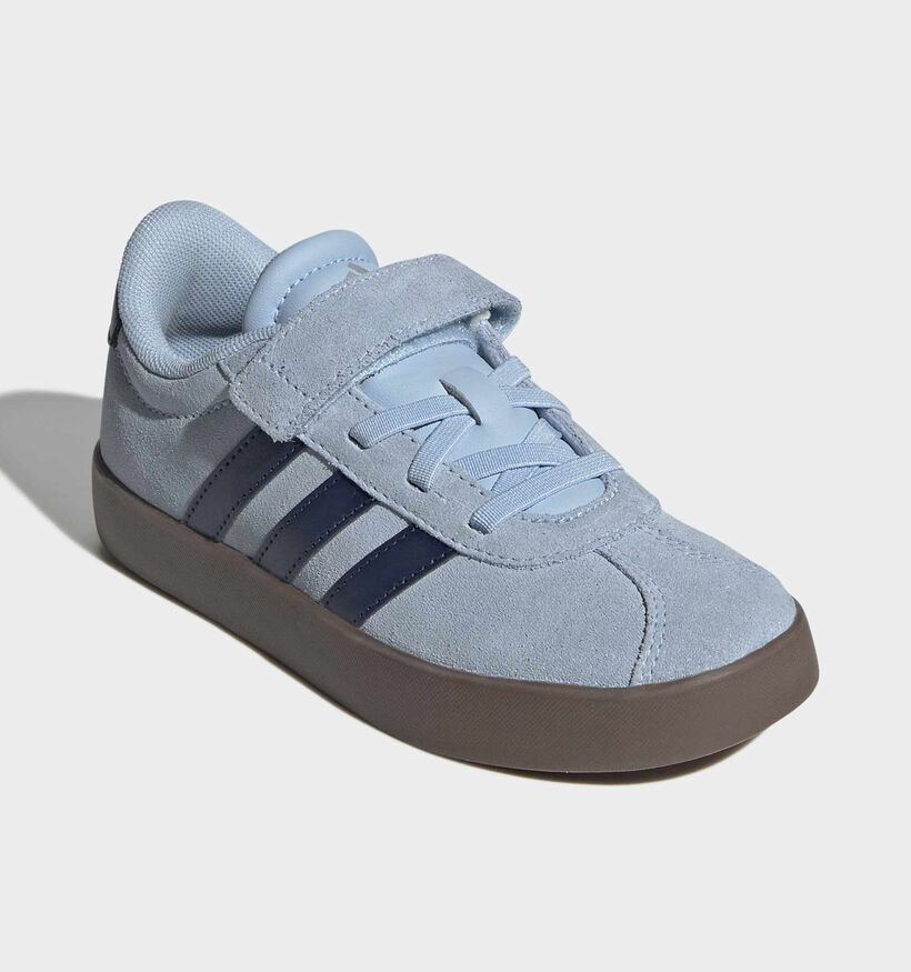 adidas VL Court 3.0 Blauwe Sneakers voor jongens, meisjes (380828)