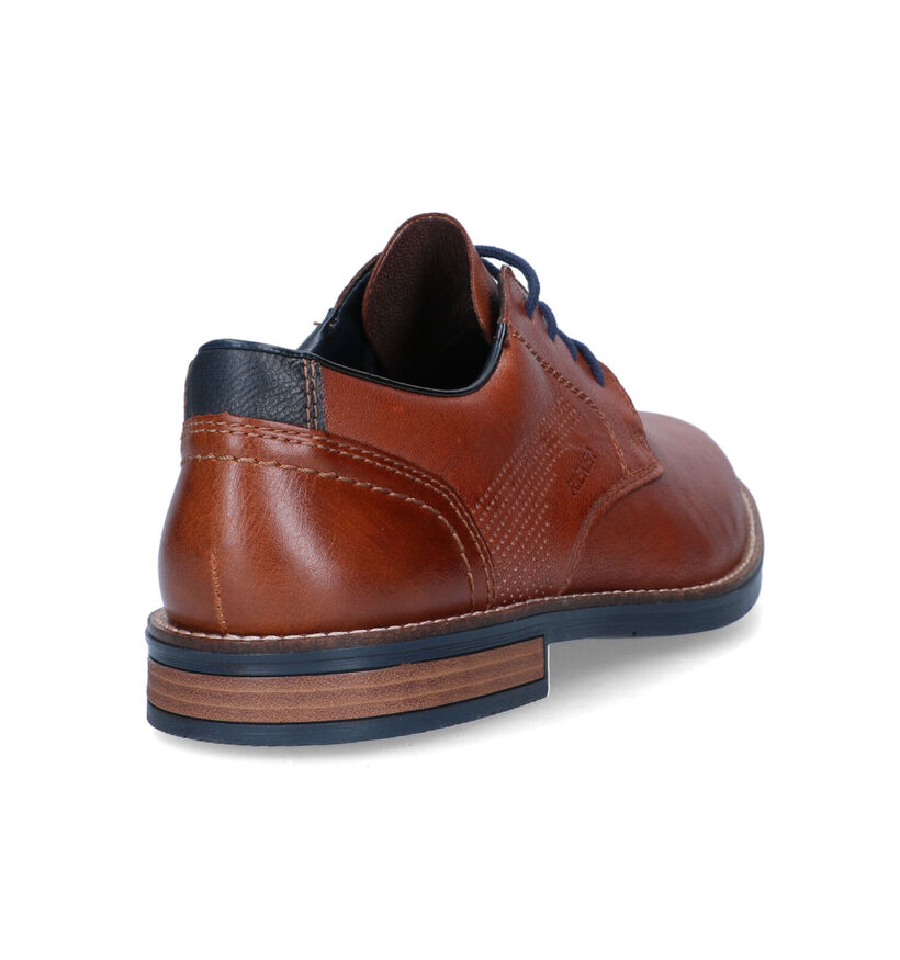 Rieker Cognac Geklede Schoenen in leer (320277)