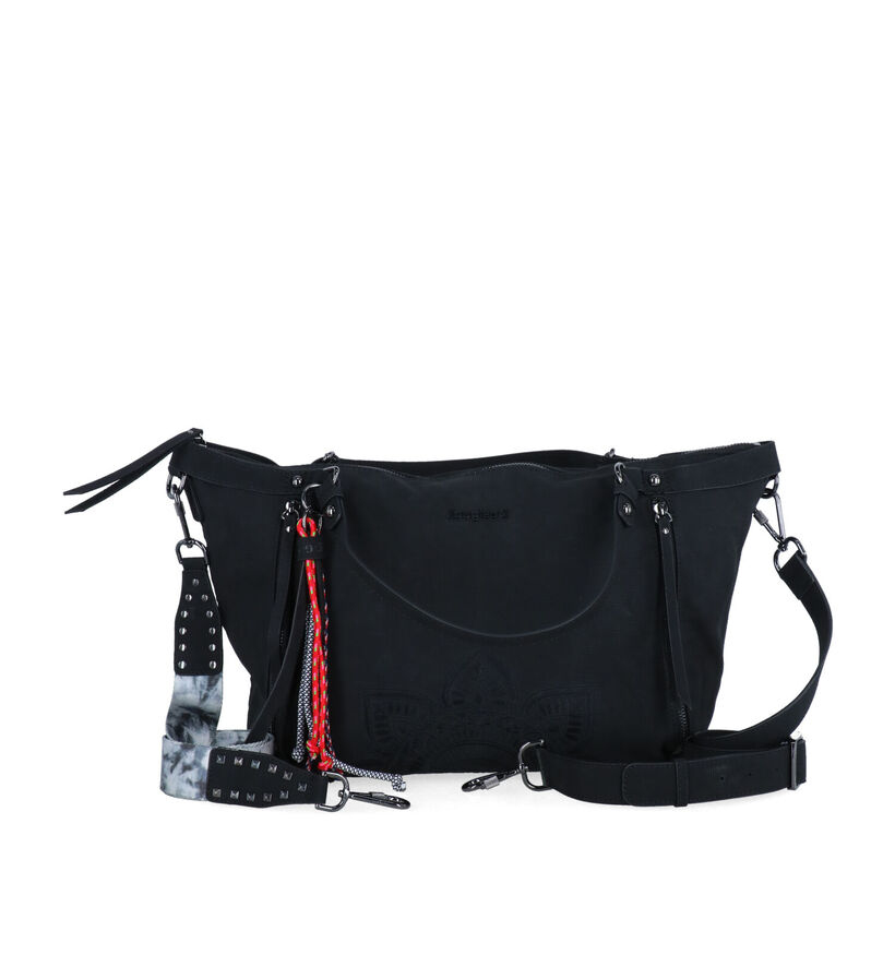 Desigual Aquiles Libia Sac à main en Noir en simili cuir (299692)