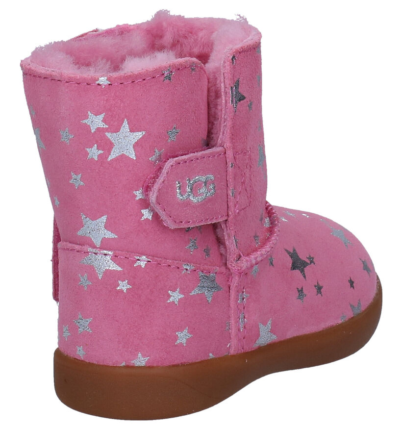 UGG Keelan Stars Bottes en Rose en nubuck (278797)