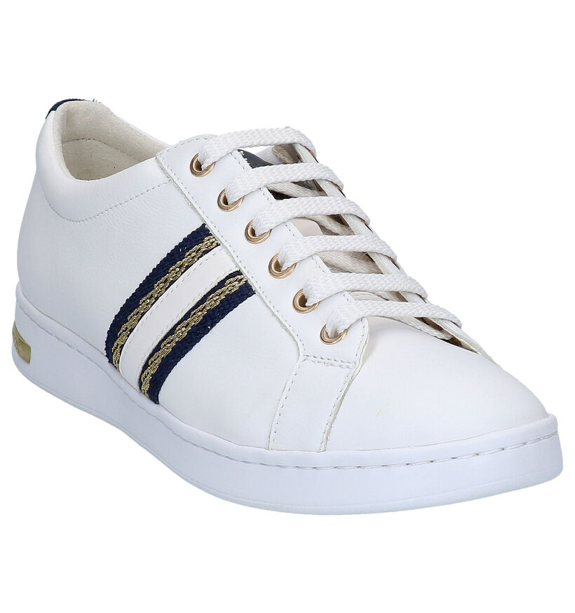 Geox Jaysen Chaussures à Lacets en Blanc en textile (285581)