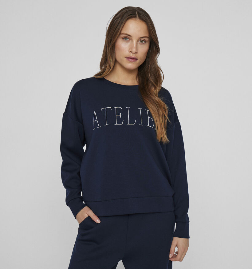 Vila Siffi Sweatshirt en Bleu pour femmes (351802)