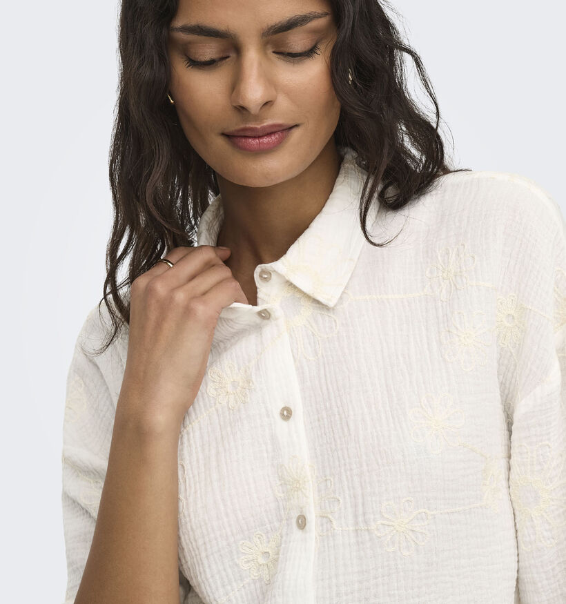 JDY Theis Life Witte Blouse voor dames (375098)