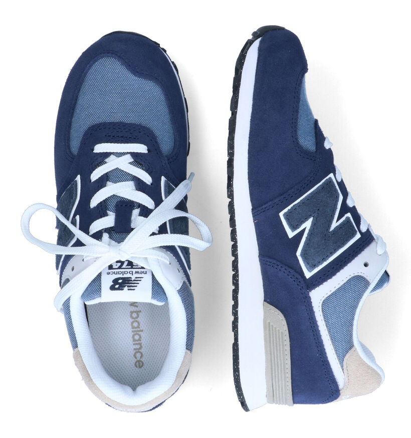 New Balance GC574 Baskets en Bleu pour garçons (319258)