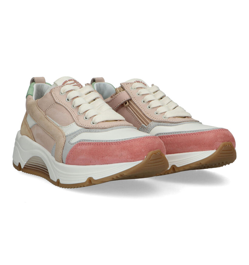 STONES and BONES Falcan Roze sneakers voor meisjes (322073) - geschikt voor steunzolen