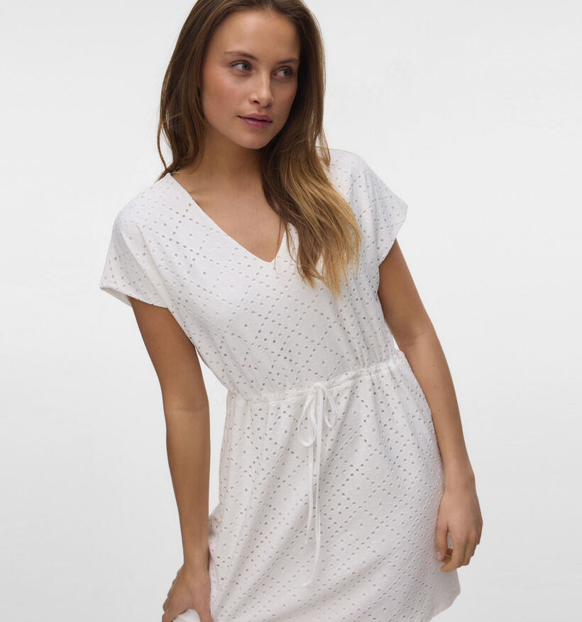 Vero Moda Tassa Witte Korte jurk voor dames (353090)