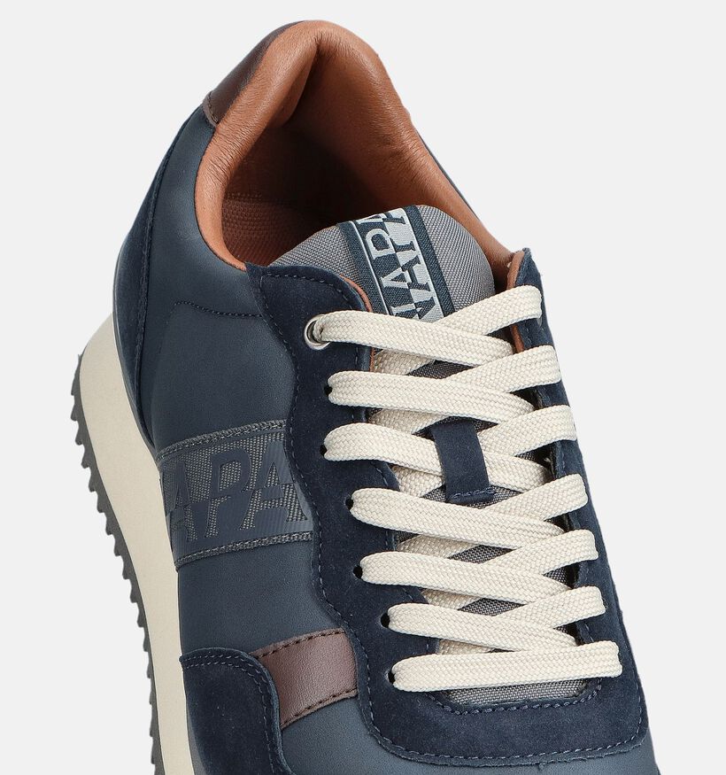 Napapijri Cosmos Blauwe Veterschoenen voor heren (362590) - geschikt voor steunzolen