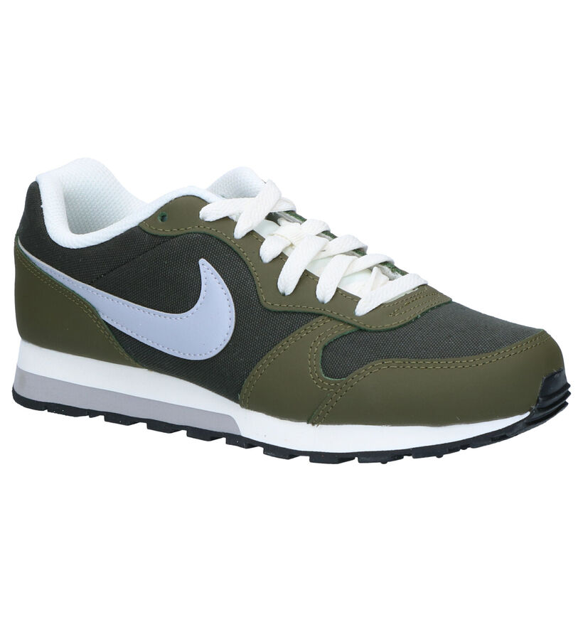 Nike MD Runner 2 Zwarte Sneakers in stof (261640)