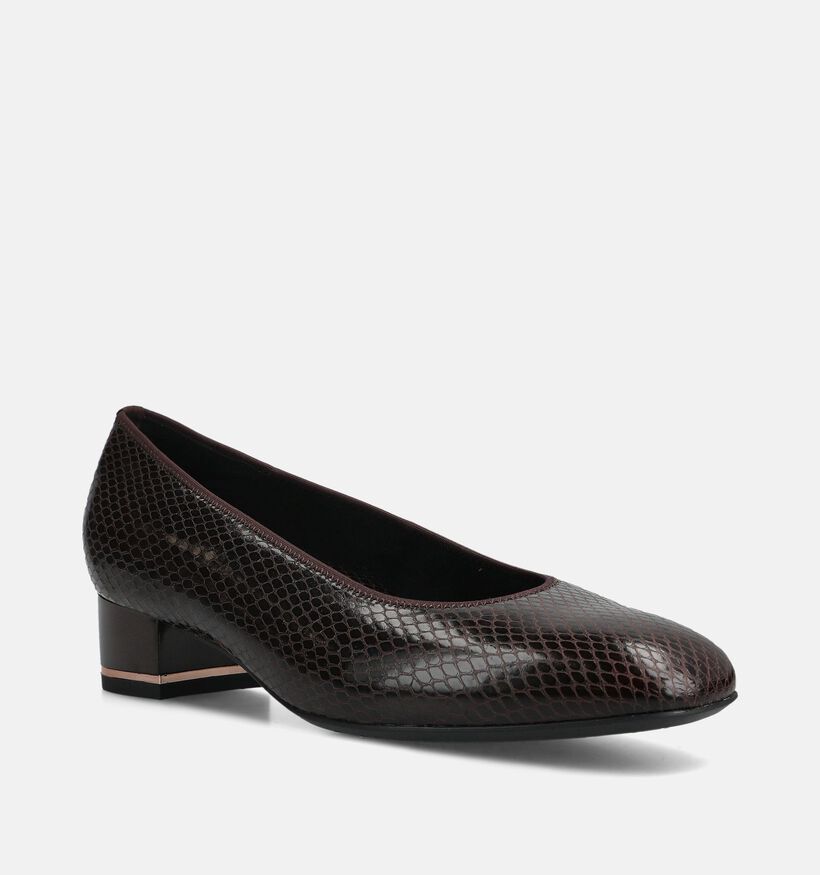Ara Highsoft Donkerbruine Pump met Lage Hak voor dames (380002)