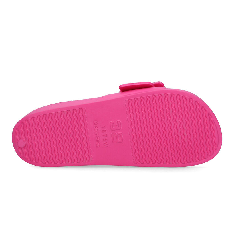 Origin Claquettes en Fuchsia pour femmes (325543)