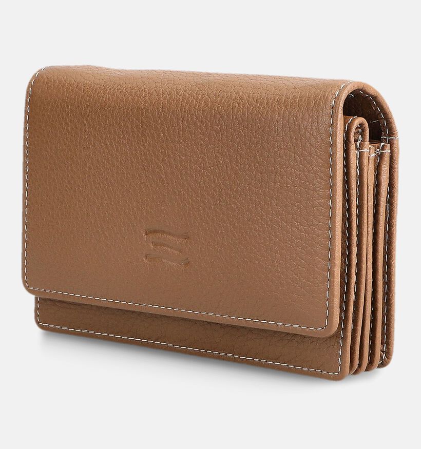 Crinkles Bruine Portemonee voor dames (381731)