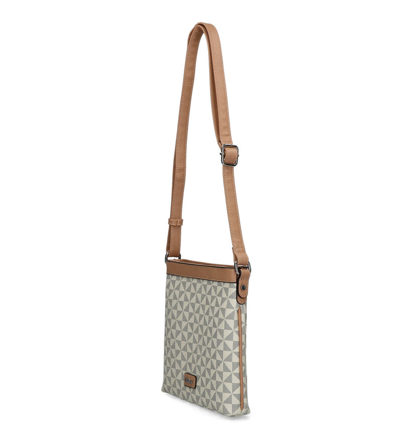 Gabor Barina Beige Crossbody Tas in kunstleer (324661)