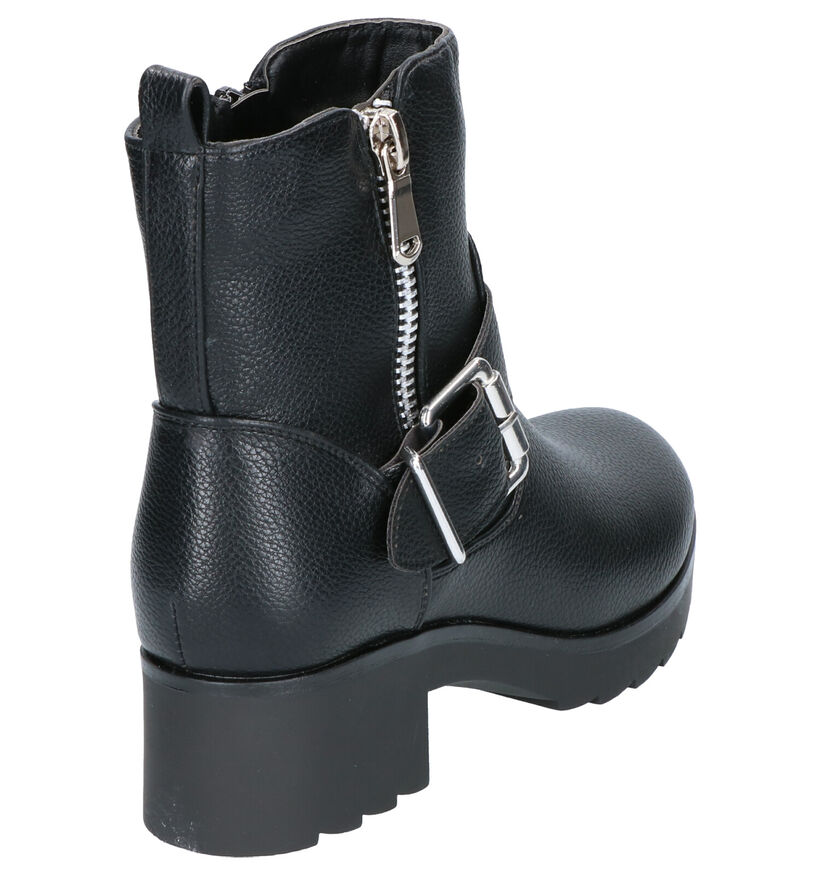 Youh! Zwarte Boots in kunstleer (255085)