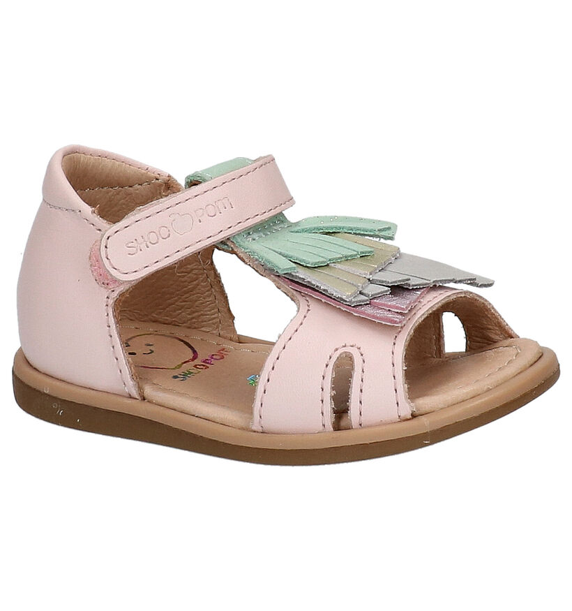 Shoo Pom Roze Sandalen in leer (268765)