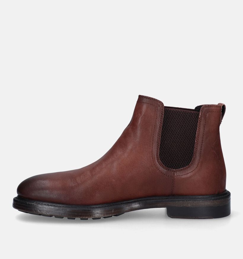 Geox Aurelio Chelsea Boots en Brun pour hommes (329739)