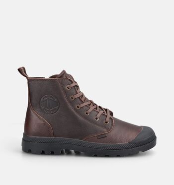 Palladium Pampa High Boots Zwart/Bruin