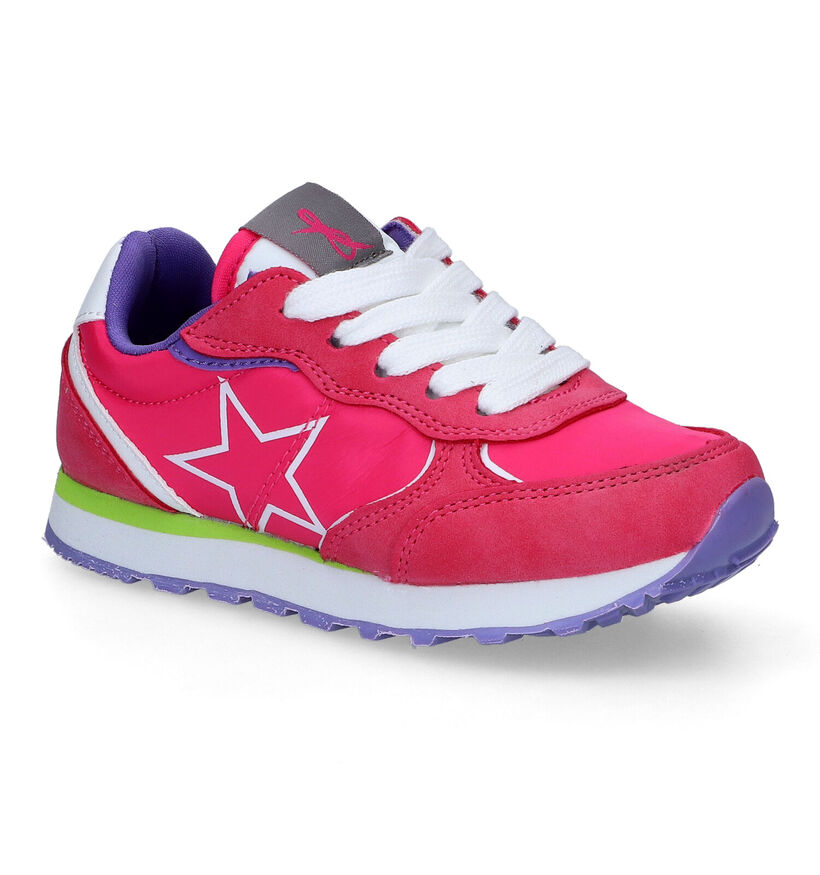 Milo & Mila Fuchsia Sneakers voor meisjes (305273)