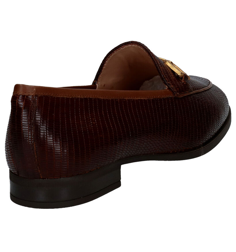 Unisa Daimiel Mocassins en Brun en cuir (283297)