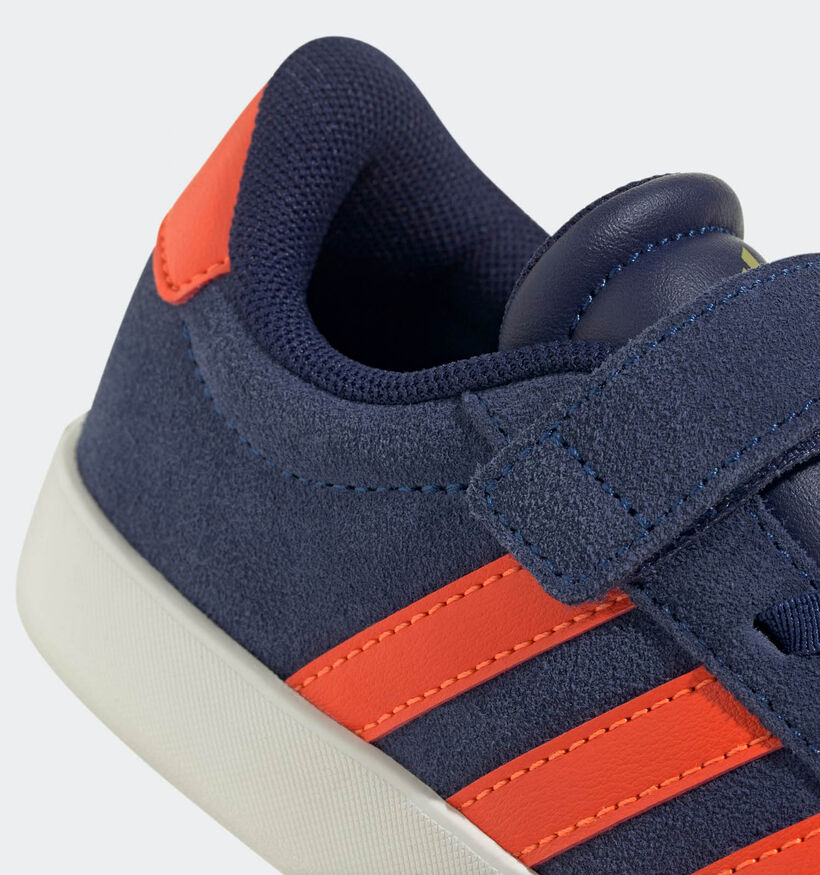 adidas VL COURT 3.0 Donkerblauwe Sneakers voor meisjes, jongens (366067) - geschikt voor steunzolen