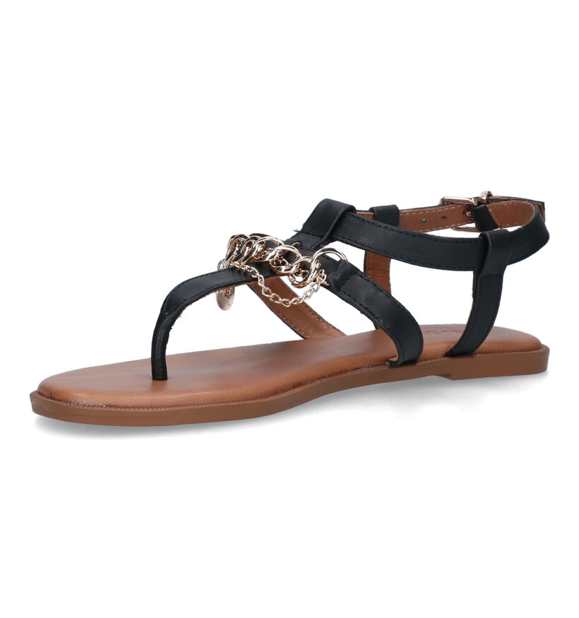 Inuovo Zwarte Sandalen voor dames (325199)