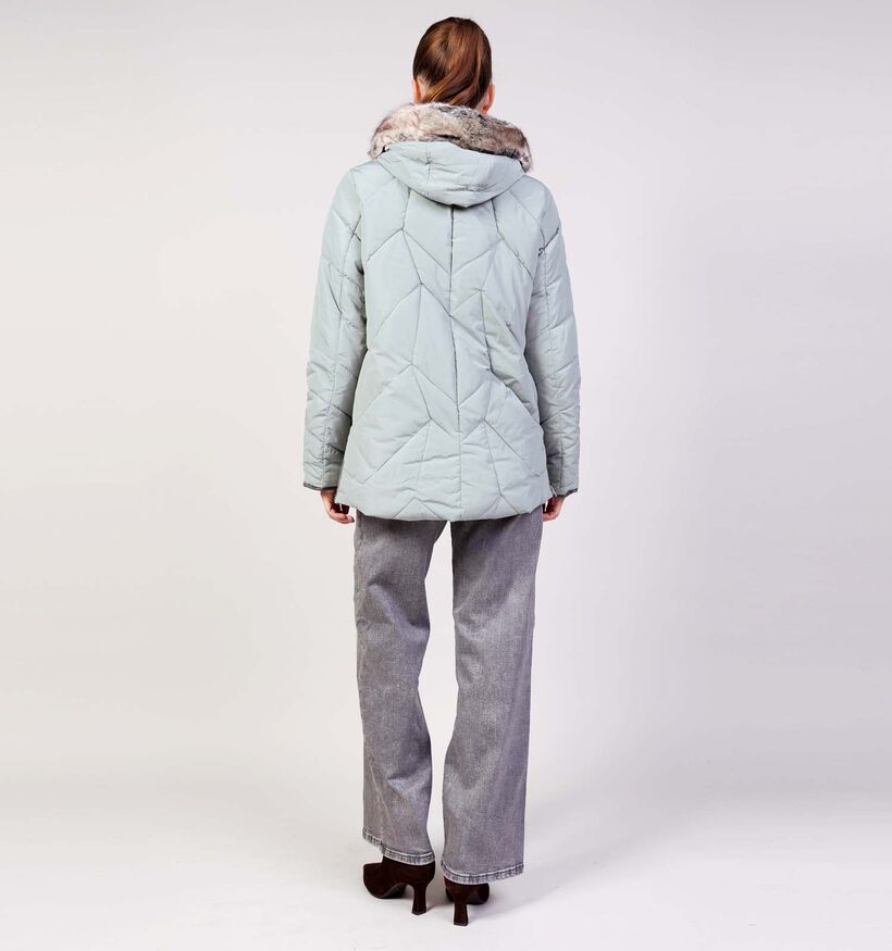 Barbara Lebek Groene Halflange Jas voor dames (362842)