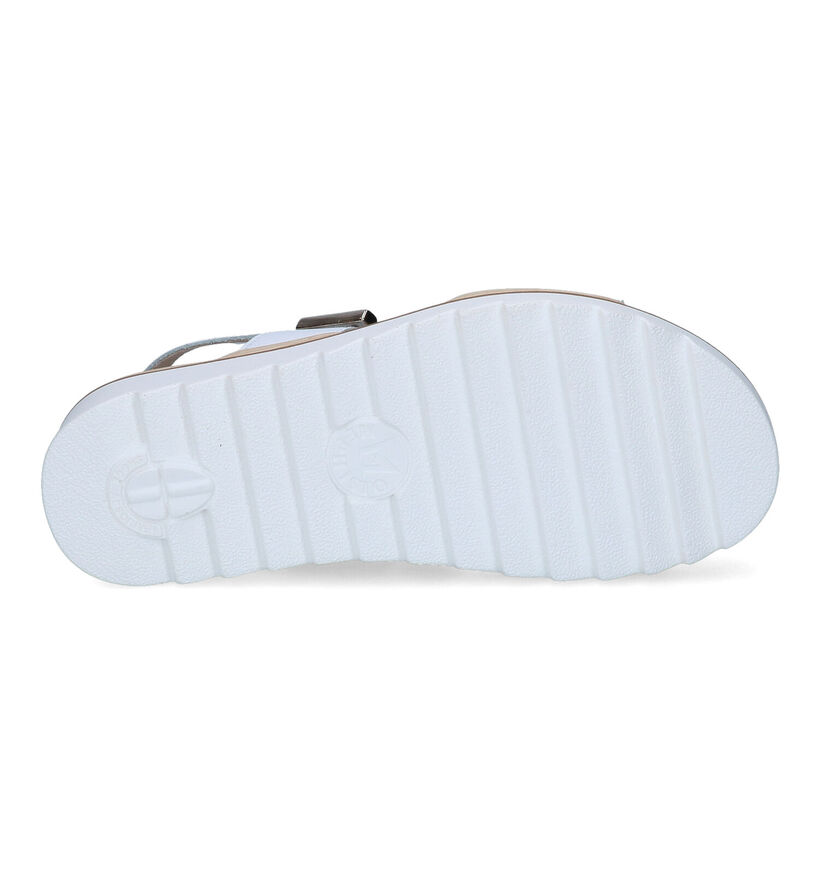 Mephisto Dominica Sandales avec talon compensé en Blanc pour femmes (354278)