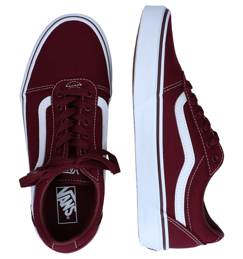 Vans Ward Zwarte Sneakers voor meisjes (343930)