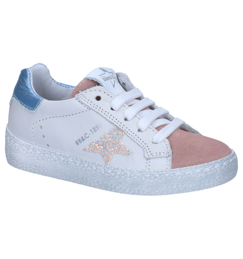 Bana & Co Baskets basses en Rose pour filles (286678) - pour semelles orthopédiques